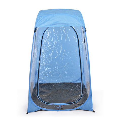 Pop Up Tent Camping Weather Blue