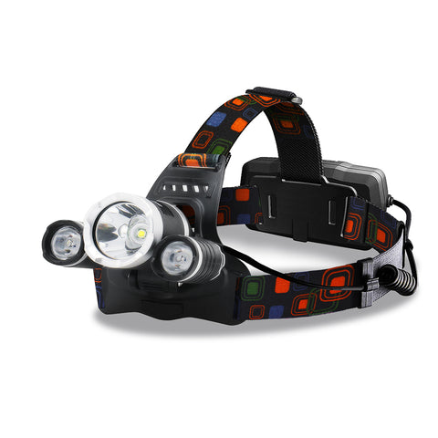 LED Headlamp USB Rechargeable Head Torch