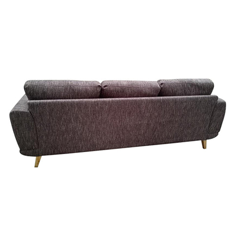 Modern Stylish Brown Alaska Sofa 3 Seater