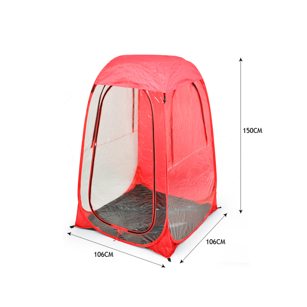 Pop Up Tent Camping Outdoor Red