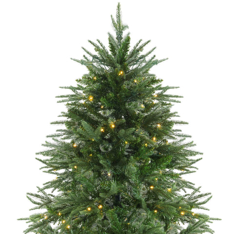 1.2M/1.8M Prelit Everglow Fir Christmas Tree With 150 Led Lights