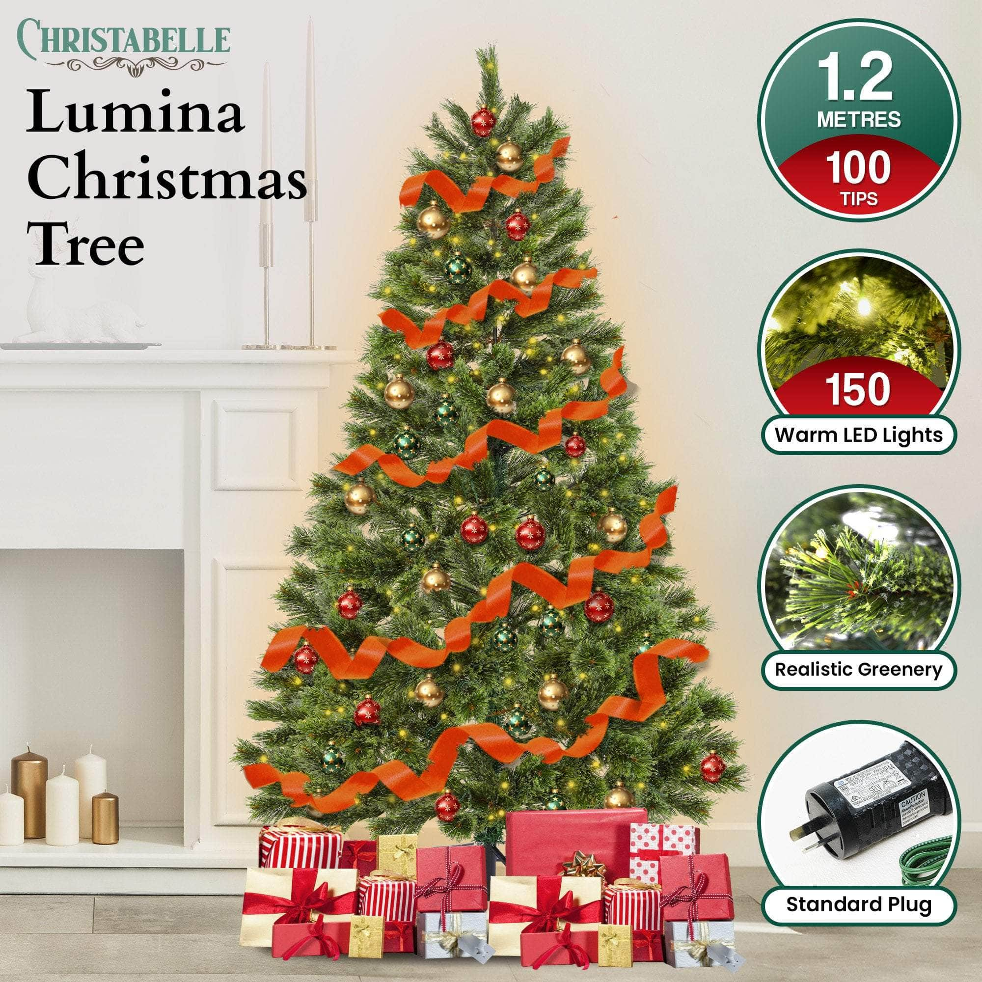 1.2m Lumina Pine Christmas Tree