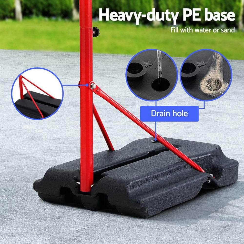 1.6M Kids Basketball Hoop Stand System Portable