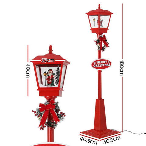 1.8M Christmas LED Lamp Post Lights - Outdoor