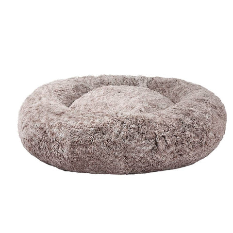 1.8m Human Size Pet Bed Fluffy Brown