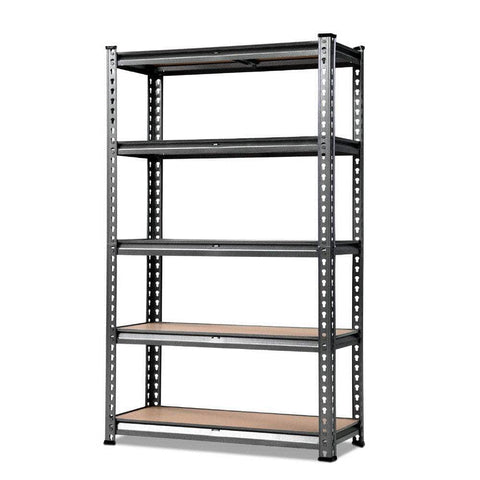 1.8M Garage Shelving Warehouse Rack Pallet Racking Storage Shelf Charcoal