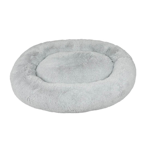 1.8m Human Size Pet Bed Fluffy Grey