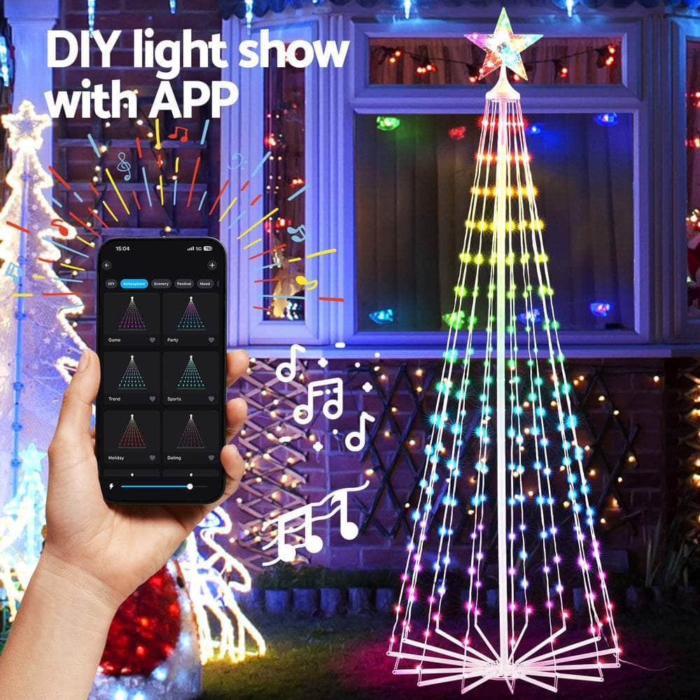 1.8m LED Christmas Tree - 874 Tips Decoration