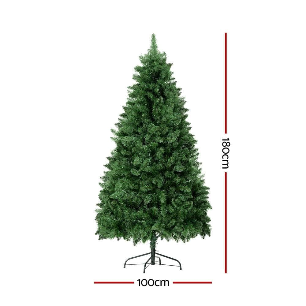 1.8m RGB Remote LED Christmas Tree - 890 Tips