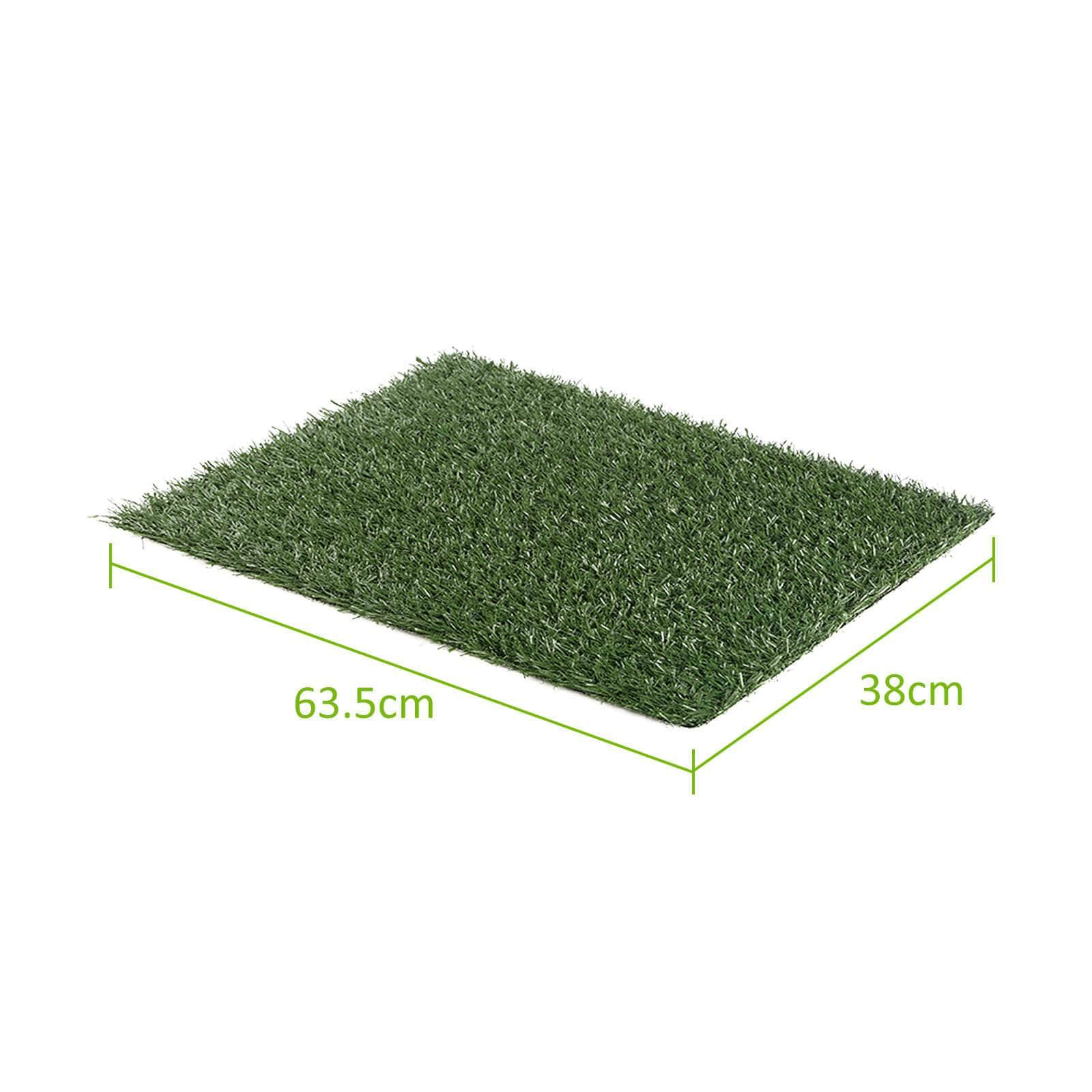 1 Grass Mat 63.5Cm X 38Cm For Pet Dog Potty Tray Training Toilet