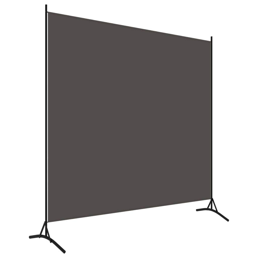 1-Panel Room Divider Anthracite