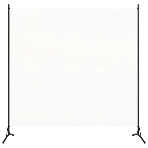 1-Panel Room Divider Cream White