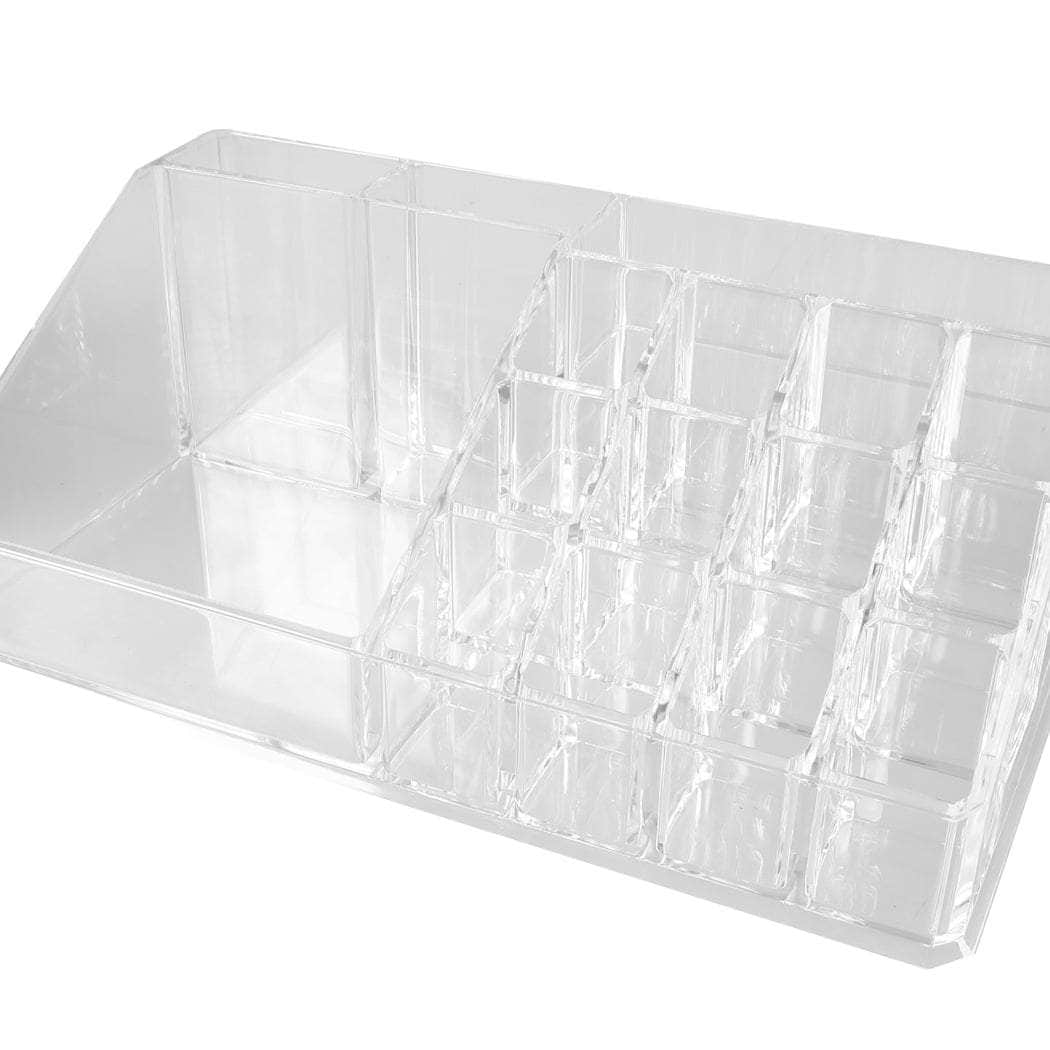 10 Drawers Clear Acrylic Cosmetic Makeup Organizer Jewellery Box