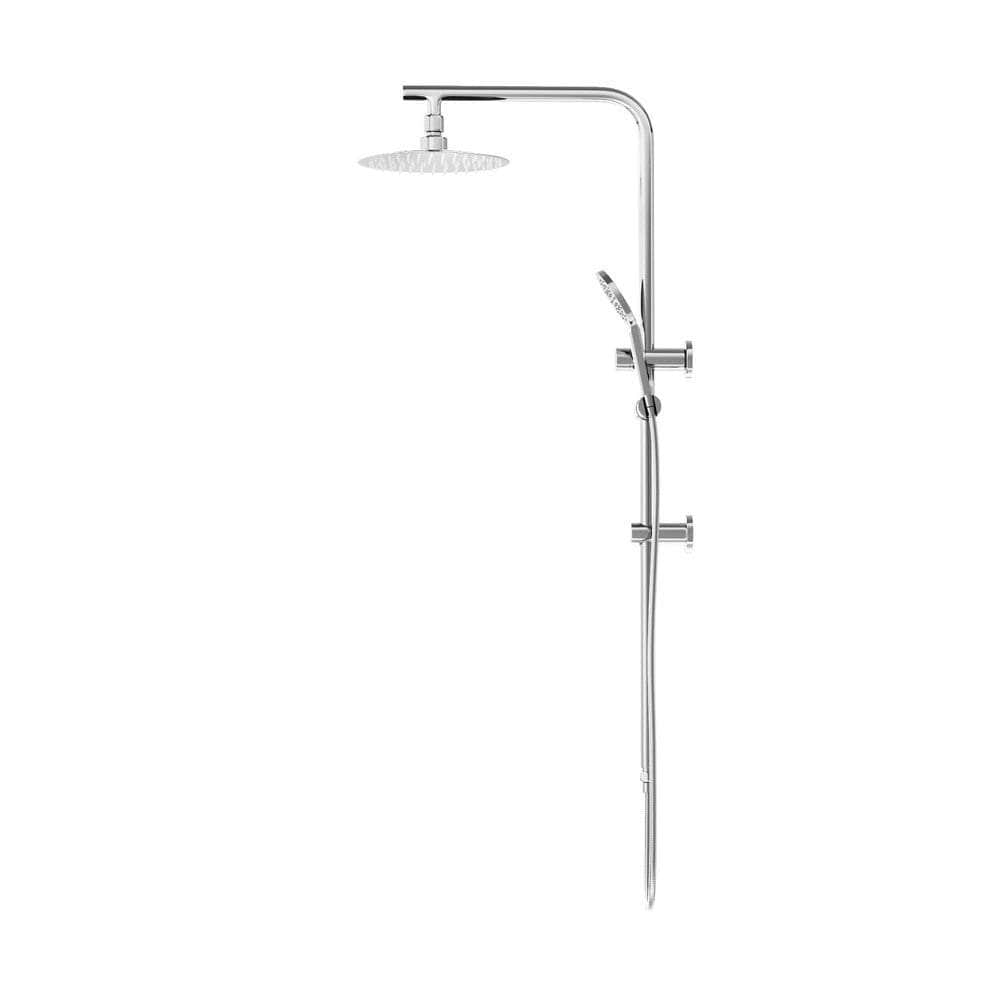 10" Rain Shower Head Set Round 3-Mode Handheld Shower Rail Set