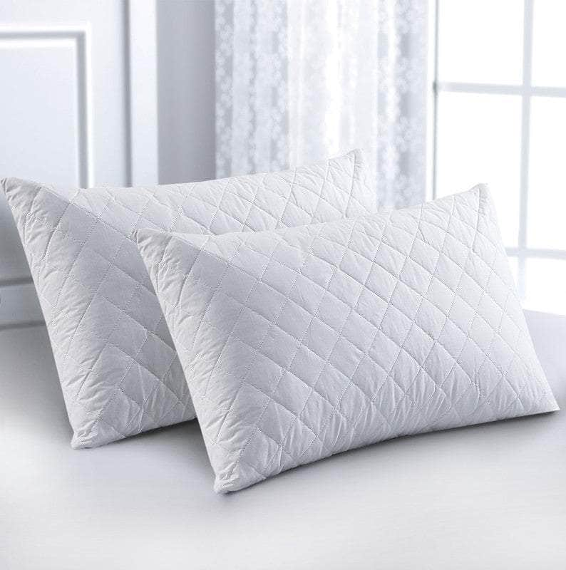 100% Cotton Quilted Fully Fitted 50Cm Deep Double Mattress Protector