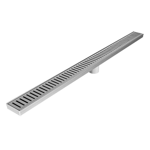 1000mm Floor Drain Strip Deodorant Bathroom Shower Room Grate Indoor Outdoor