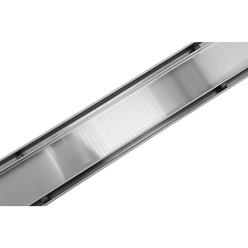 1000Mm Stainless Steel Grate Shower Drain With Centre Outlet