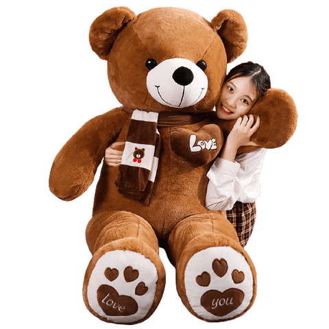 100cm Brown Giant Teddy Bear Plush Toy