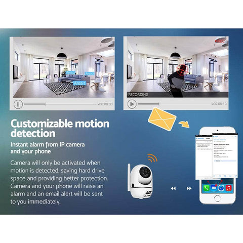 1080P Wireless Ip Camera Wifi Home Security Cam