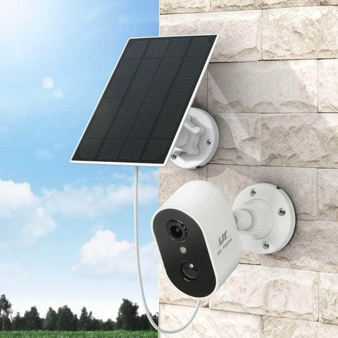 1080P Wireless Security Ip Camera Rechargeable Outdoor Cctv Solar Panel