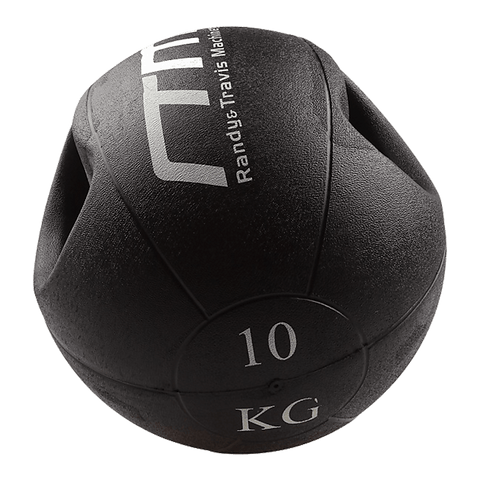 10Kg Double-Handled Rubber Medicine Core Ball