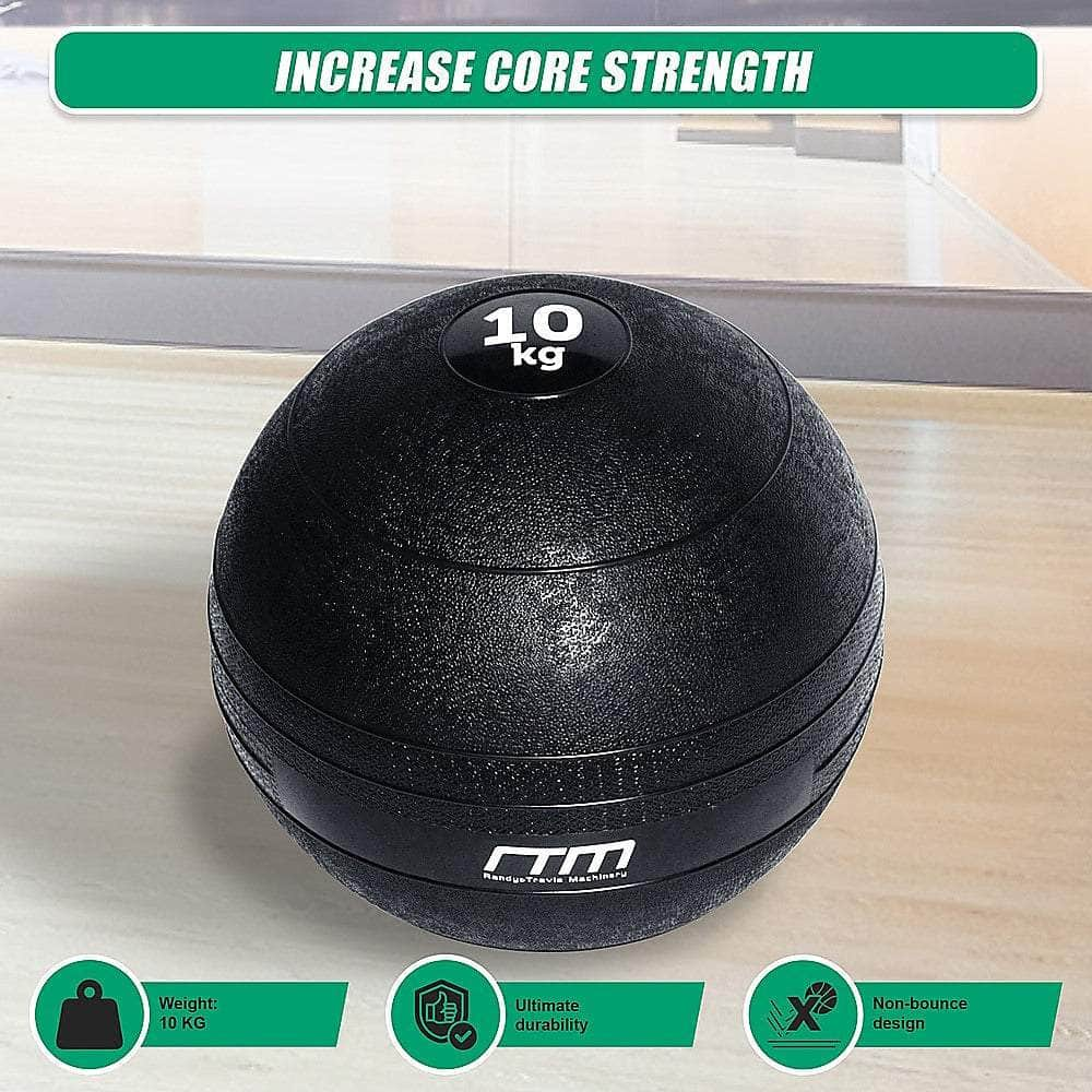 10Kg Slam Ball No Bounce Crossfit Fitness Mma Boxing Bootcamp