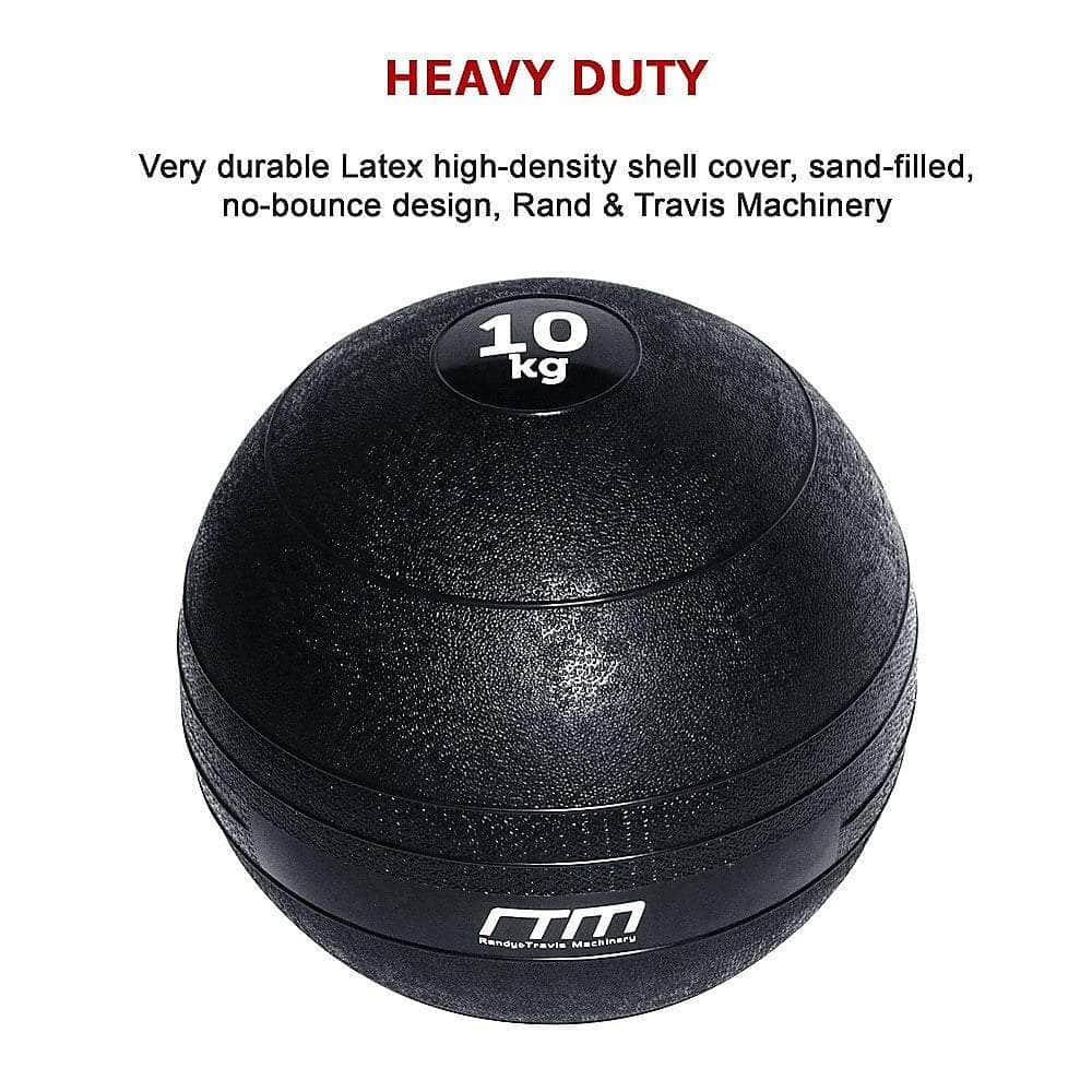 10Kg Slam Ball No Bounce Crossfit Fitness Mma Boxing Bootcamp