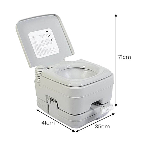 10L Camping Portable Toilet