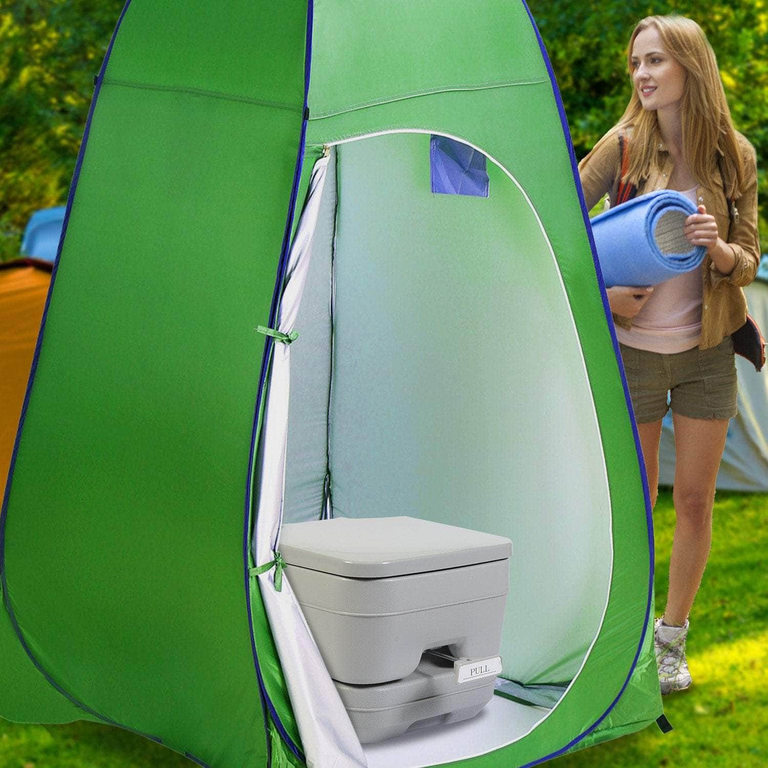 10L Camping Portable Toilet