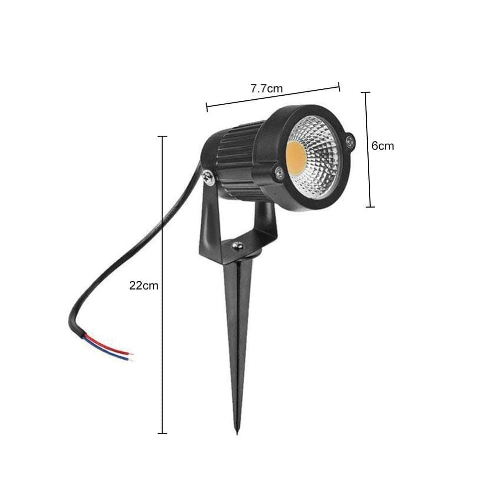 10Pcs 12V Led Waterproof Garden Spotlights Flood Lights