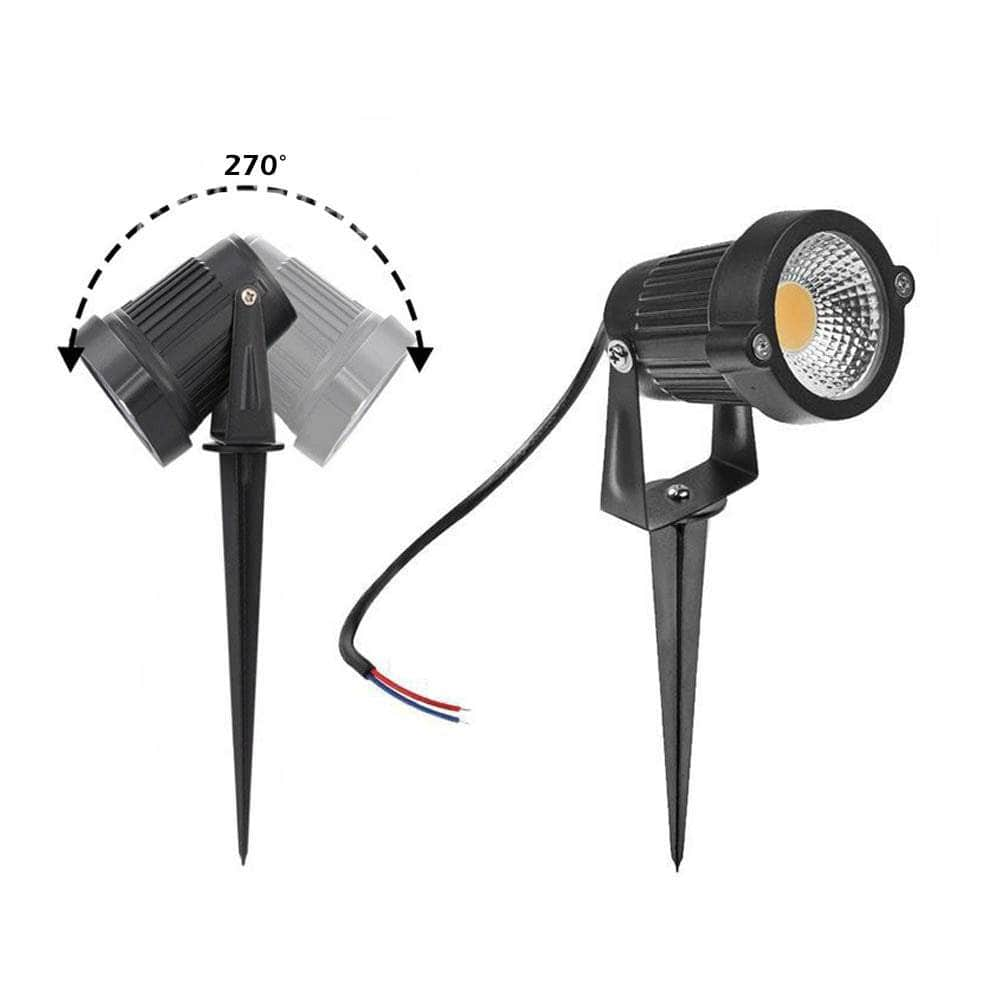 10Pcs 12V Led Waterproof Garden Spotlights Flood Lights