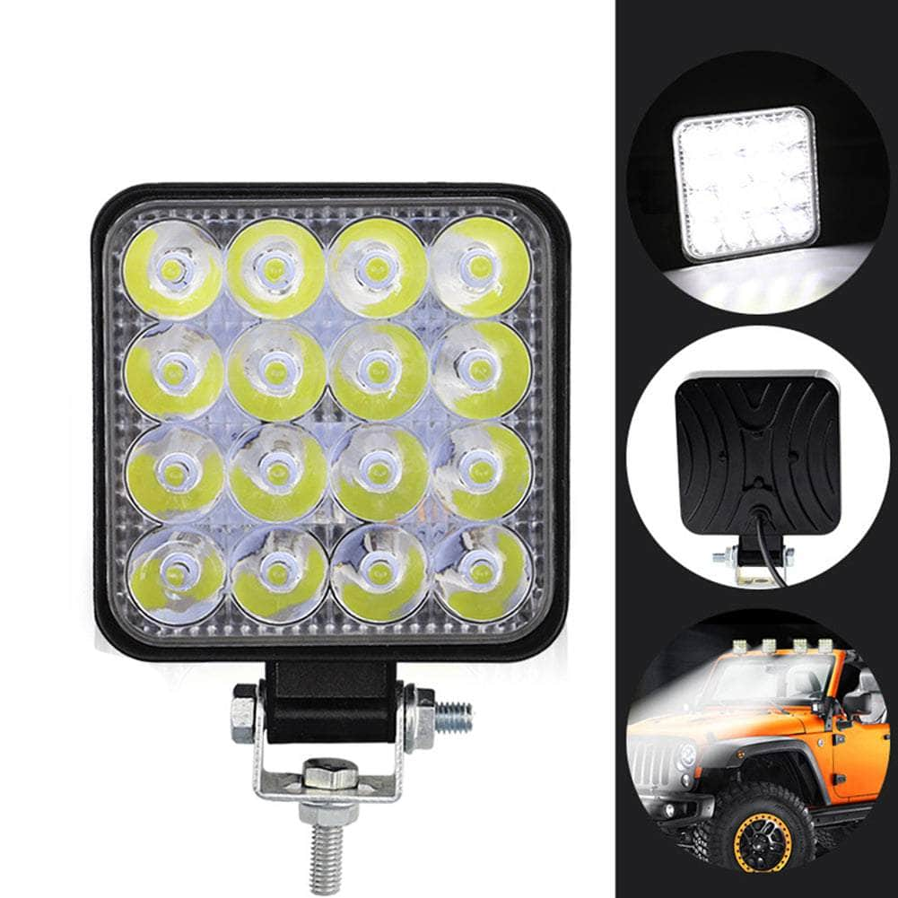 10PCS 80W CREE LED Flood Work Lights Versatile Lighting for Boat and Camping