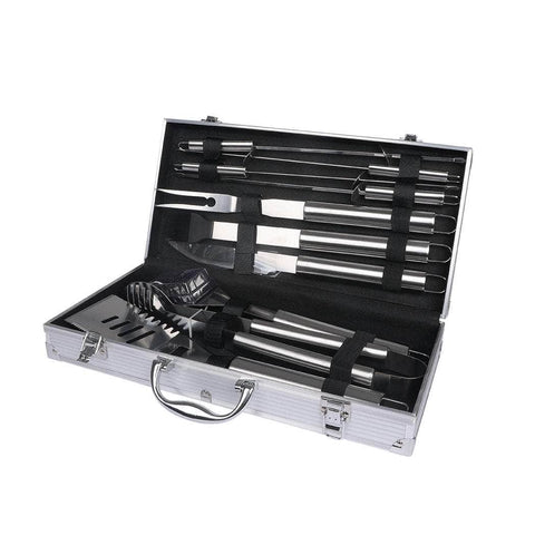 10Pcs Stainless Steel Bbq Tool Set