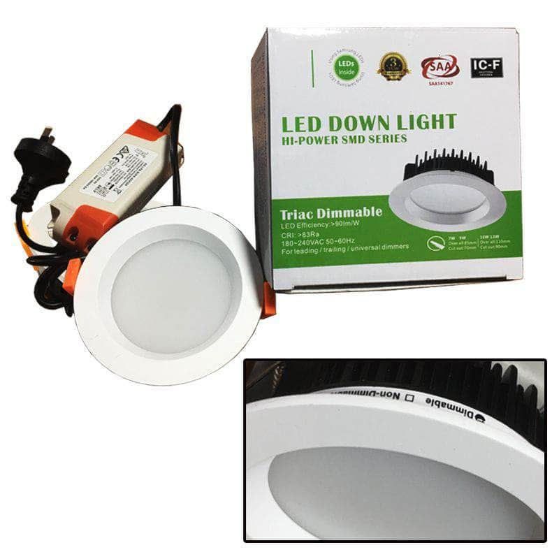 10W LED IP44 Dimmable Down Light Kit