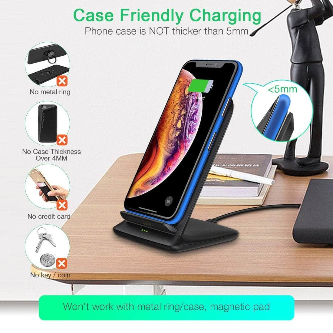 10W Wireless Charger Stand