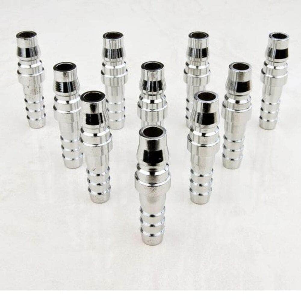 10X 1/4" Nitto Type Male Air Coupling Coupler Fitting Connector 5 x 1.5cm