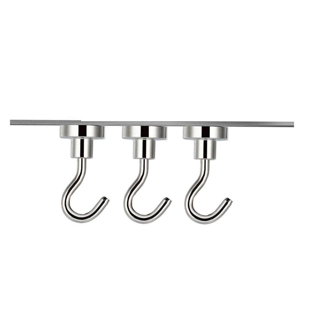 10X Strong Magnetic Hanger Holder Hooks Au 5.5Kg