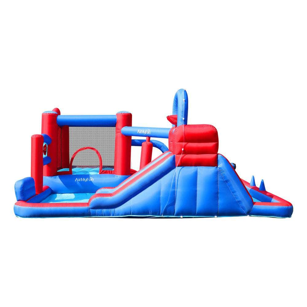 11 Play Zones Inflatable Trampoline Bounce House Jumping Water Slide