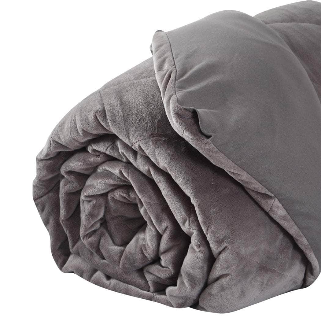 11KG Size Anti Anxiety Weighted Blanket Gravity Blankets Grey