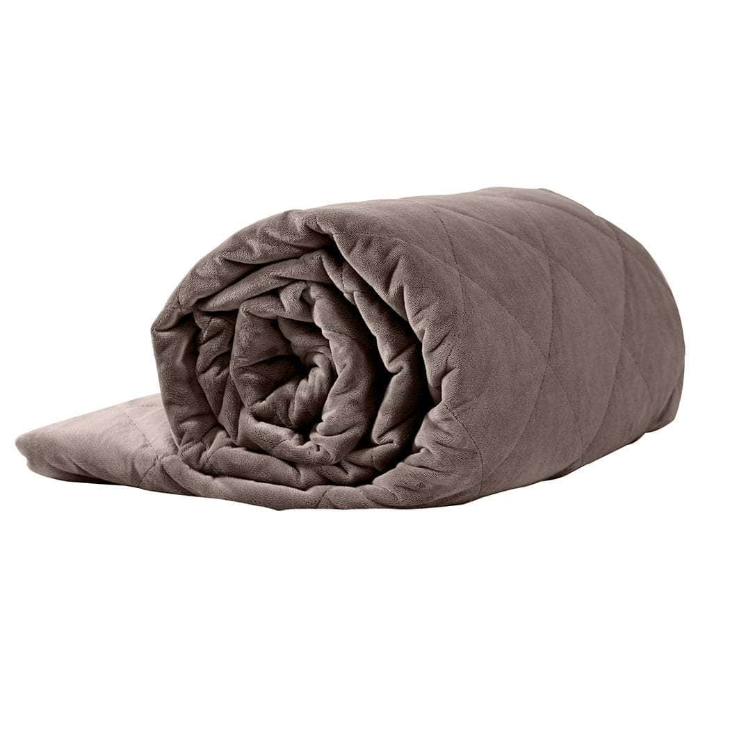 11KG Size Anti Anxiety Weighted Blanket Gravity Blankets Mink