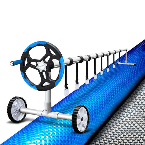 11x6.2m Solar Pool Cover Roller - Swimming Blanket