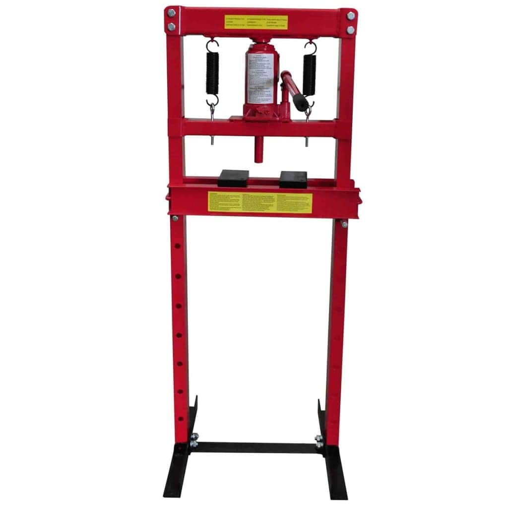 12-ton Hydraulic Heavy Duty Floor Shop Press