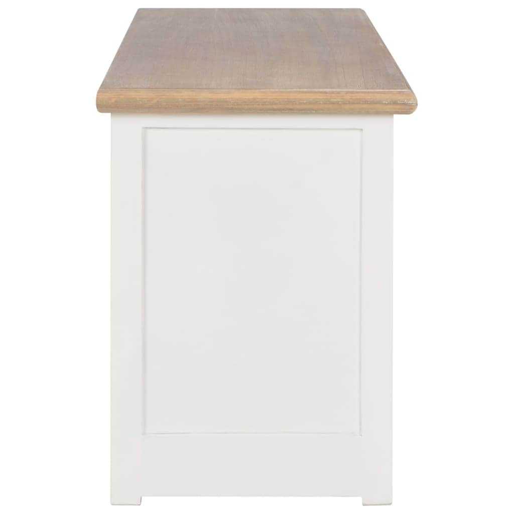 1203040  TV Cabinet- White