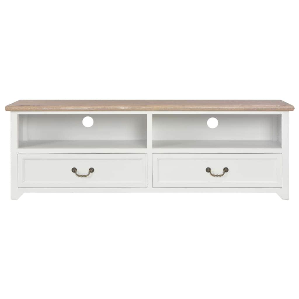 1203040  TV Cabinet- White