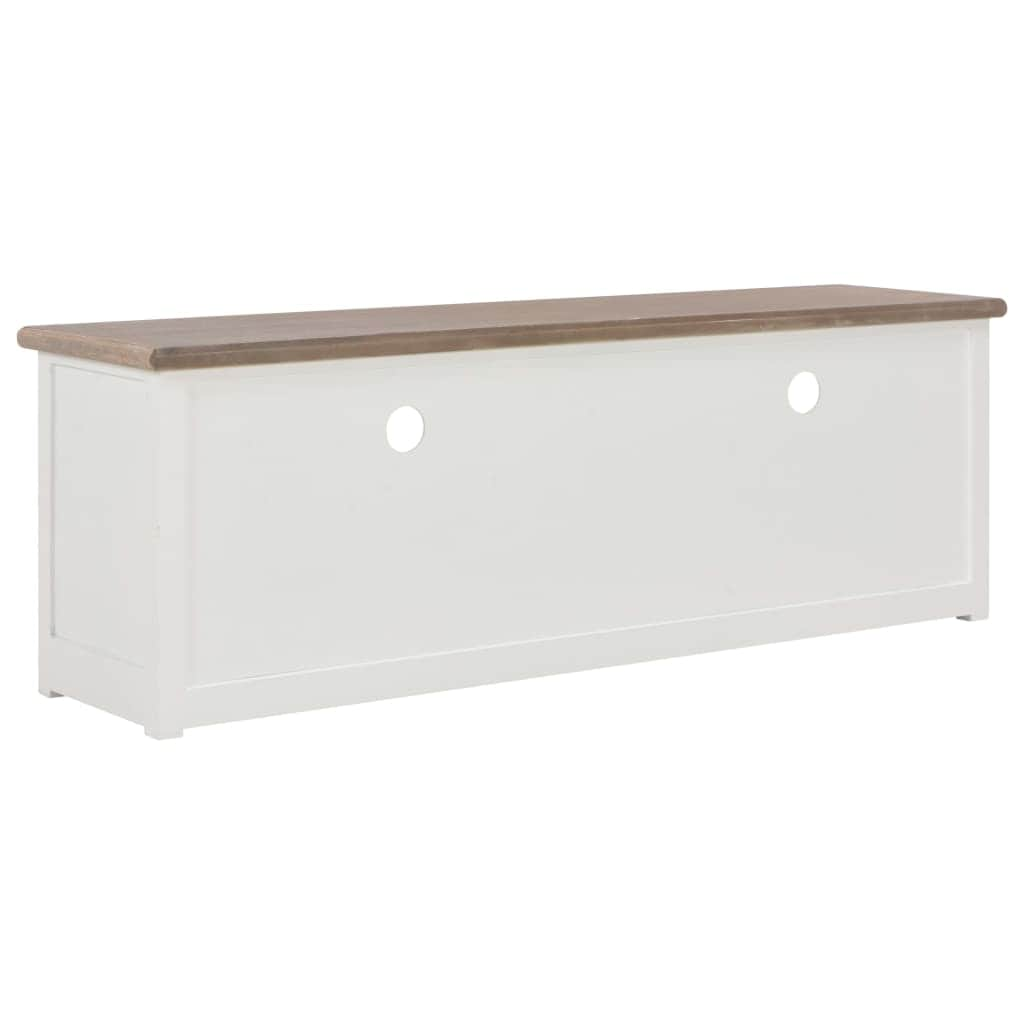 1203040  TV Cabinet- White