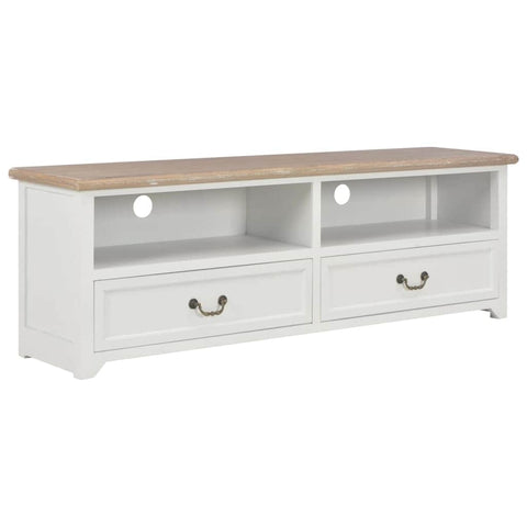 1203040  TV Cabinet- White