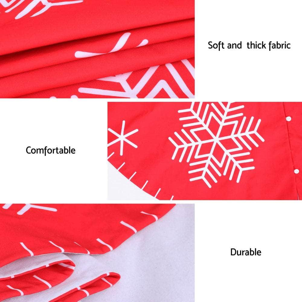 120cm Snowflake Christmas Tree Skirt