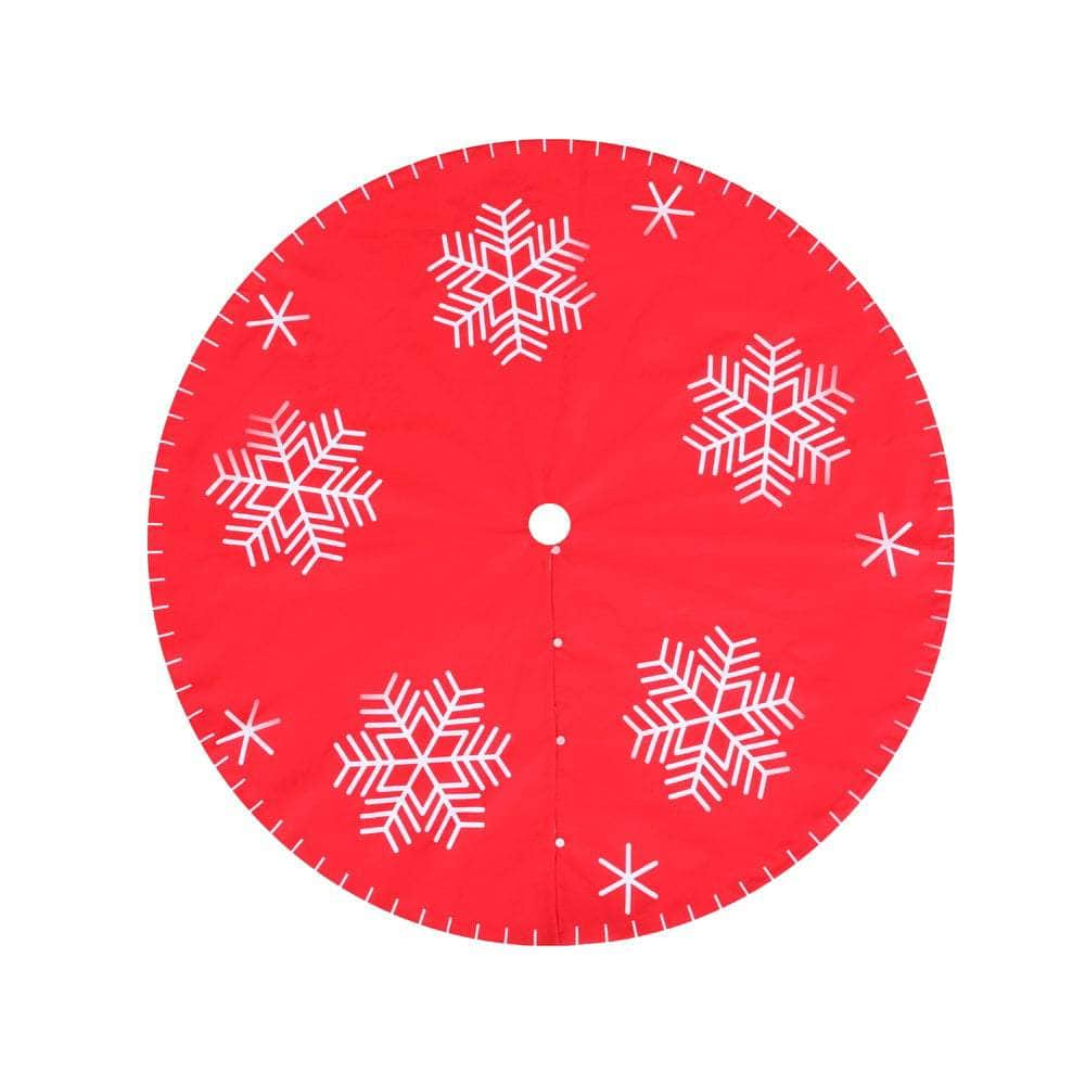 120cm Snowflake Christmas Tree Skirt