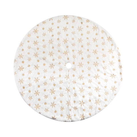 120cm Snowflake Christmas Tree Skirt