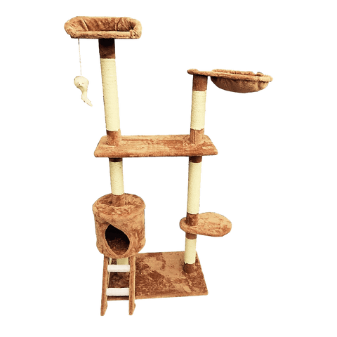 122 Cm Cat Tree Scratching Post